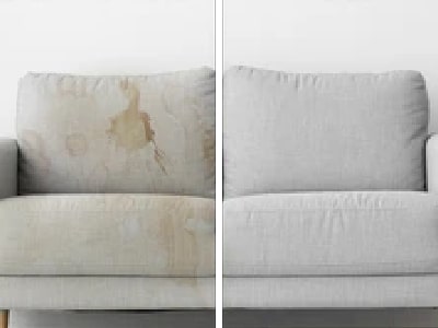 cleaning furniture before and after